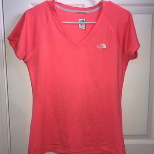 The north face check vapor wick shirt m medium